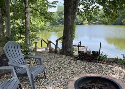 lake view at Margie b's lake lodge